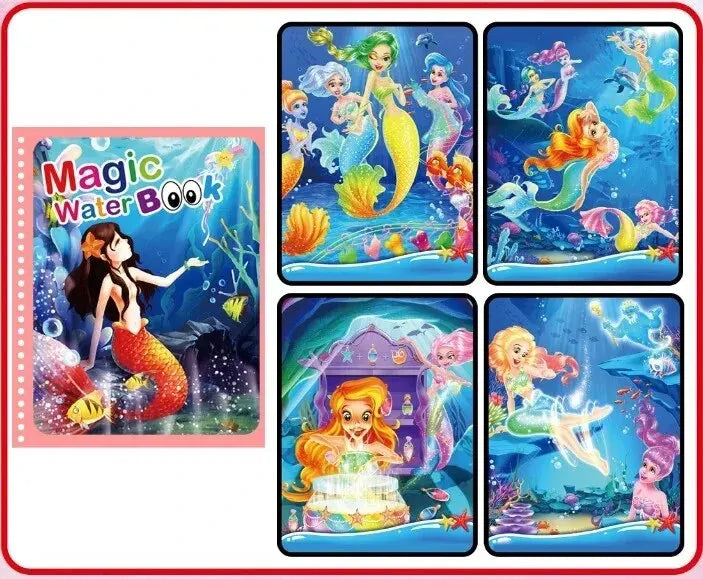 Magical Book Water Drawing