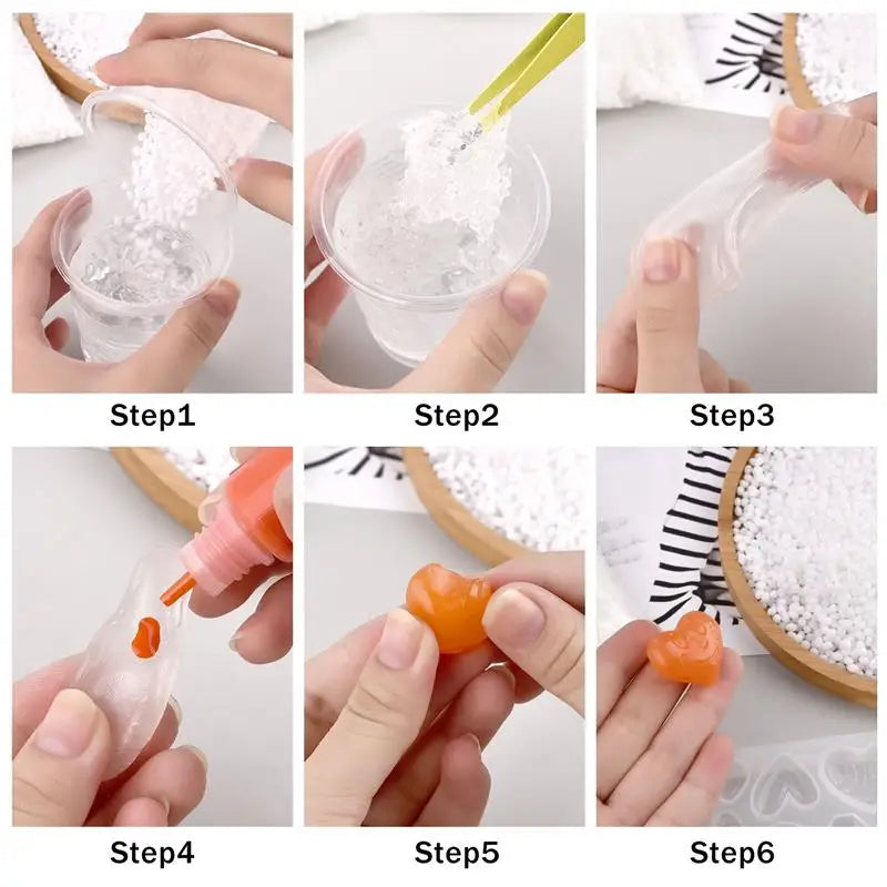 20-500g Resin Clay Free Moldable Clay