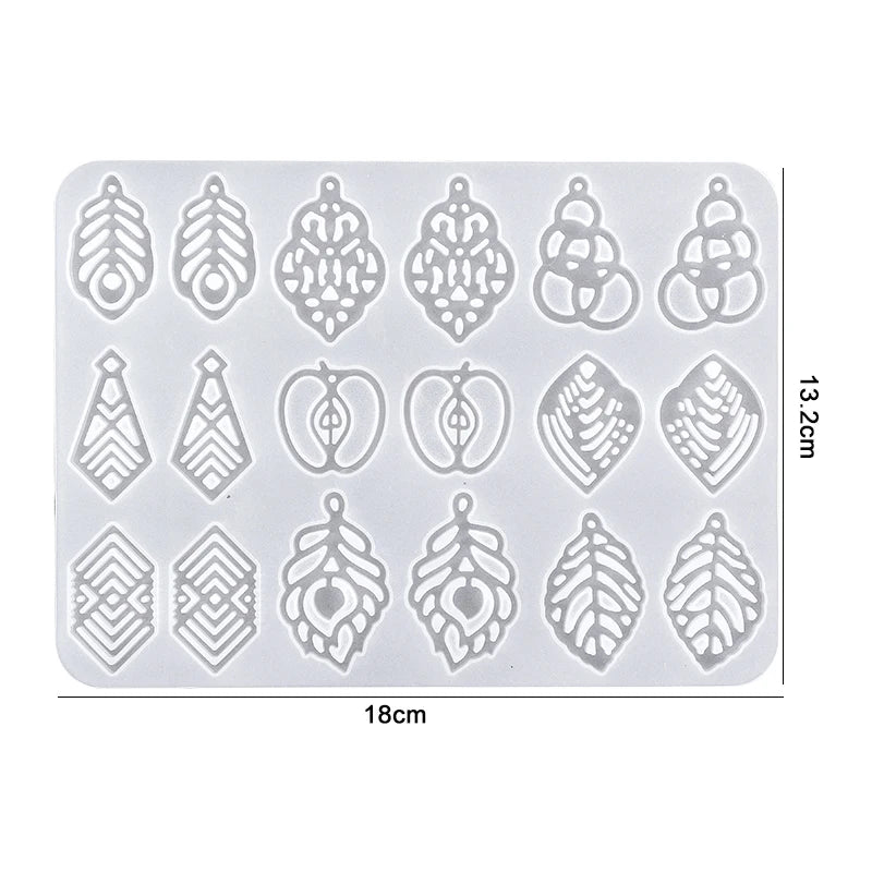 Earring Resin Silicone Molds