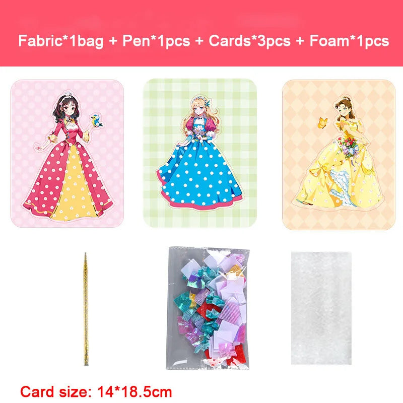 Puzzle Puncture Painting Card Boards