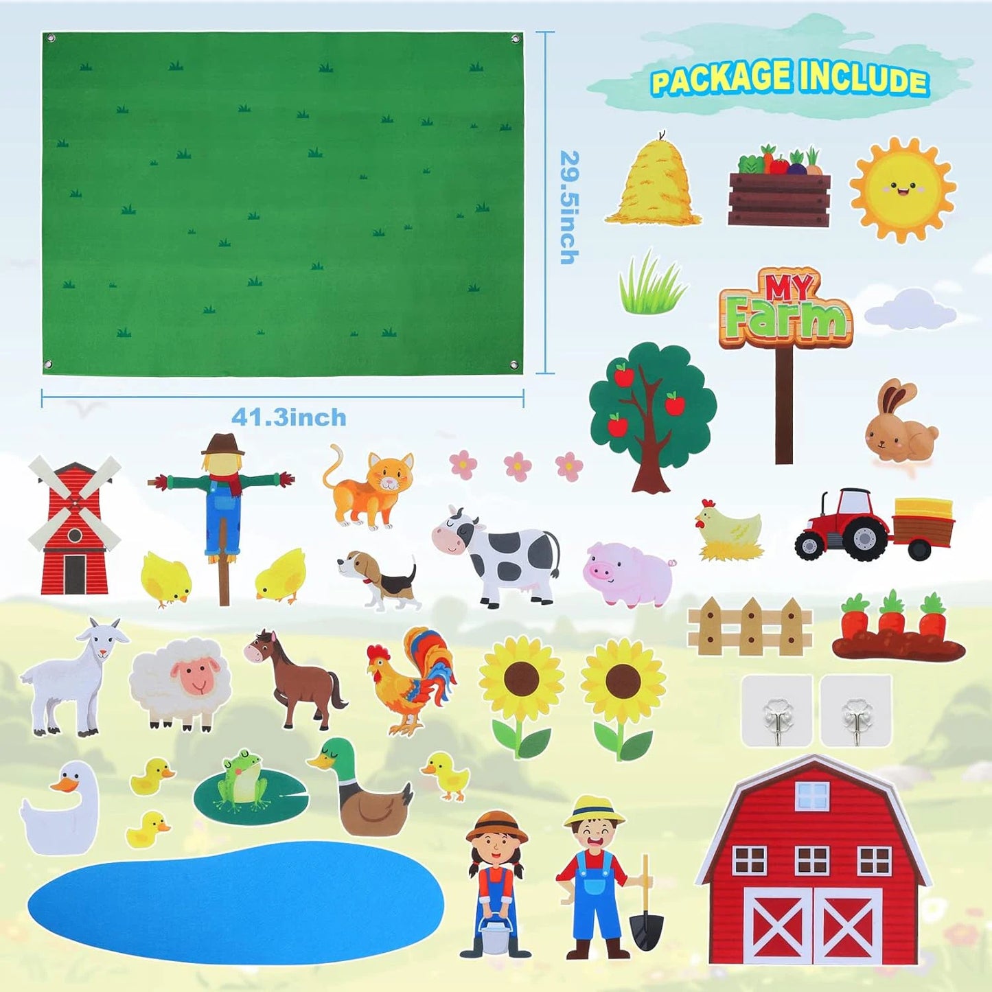 Farm Animals Preschool Education