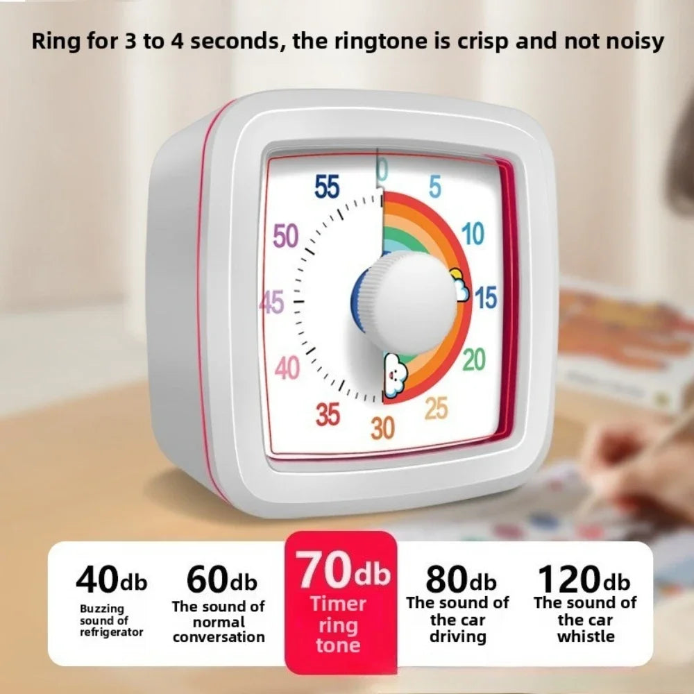 Visual Timer for Children Studying Accessories Countdown