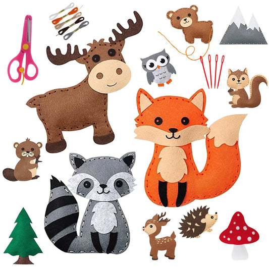 Sewing Animals Craft Kit