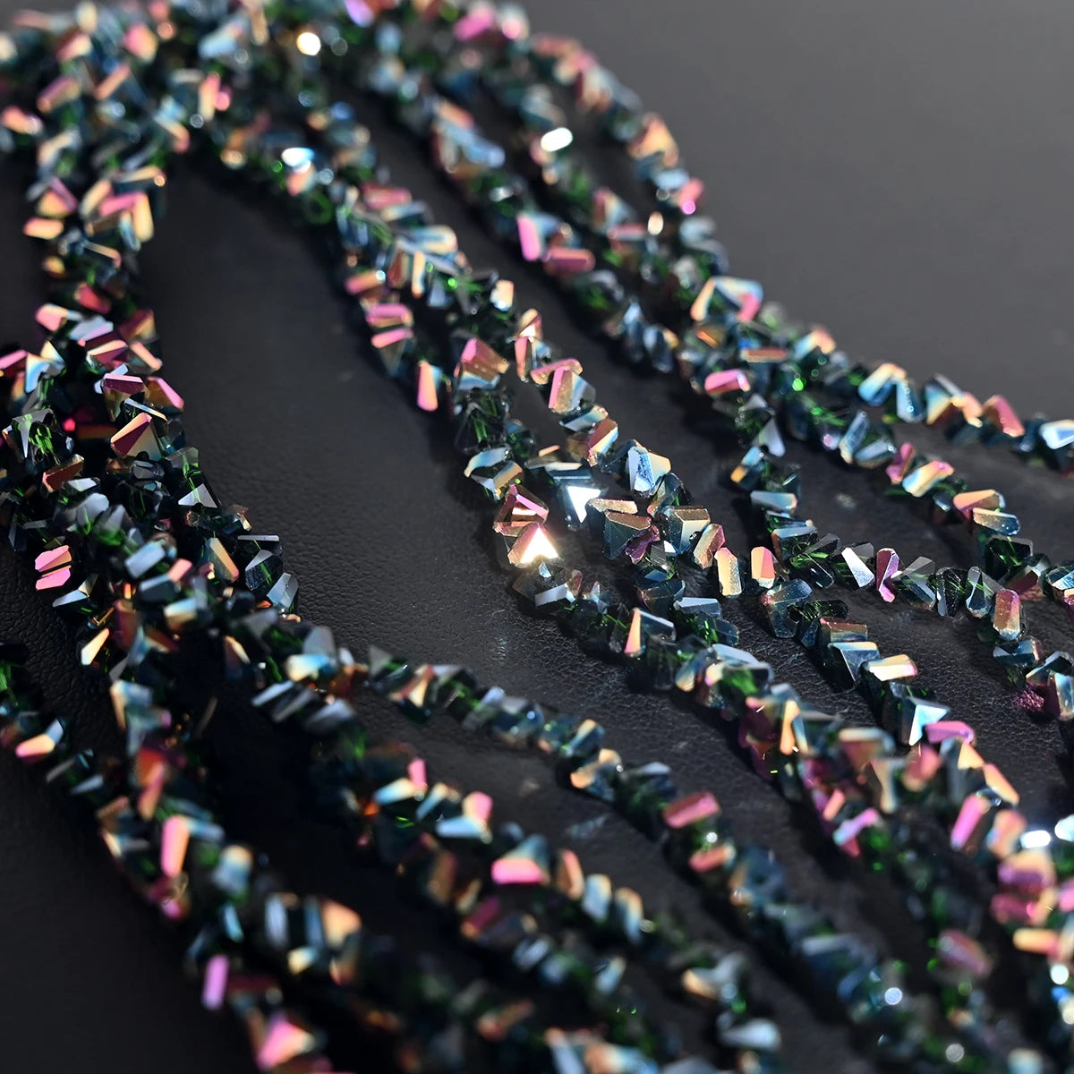 Triangle Austrian Crystal Glass Beads