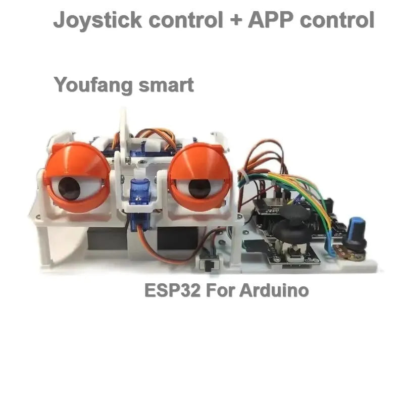 SG90 Servo Joystick Control Animatronic Eyes