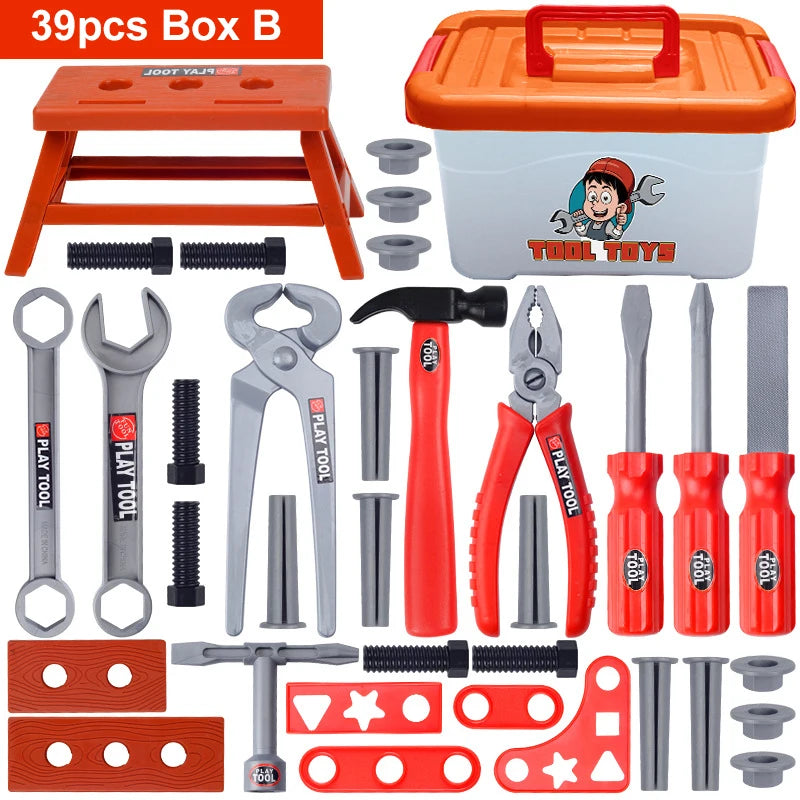 Power Construction Tool Set with Electric for kids