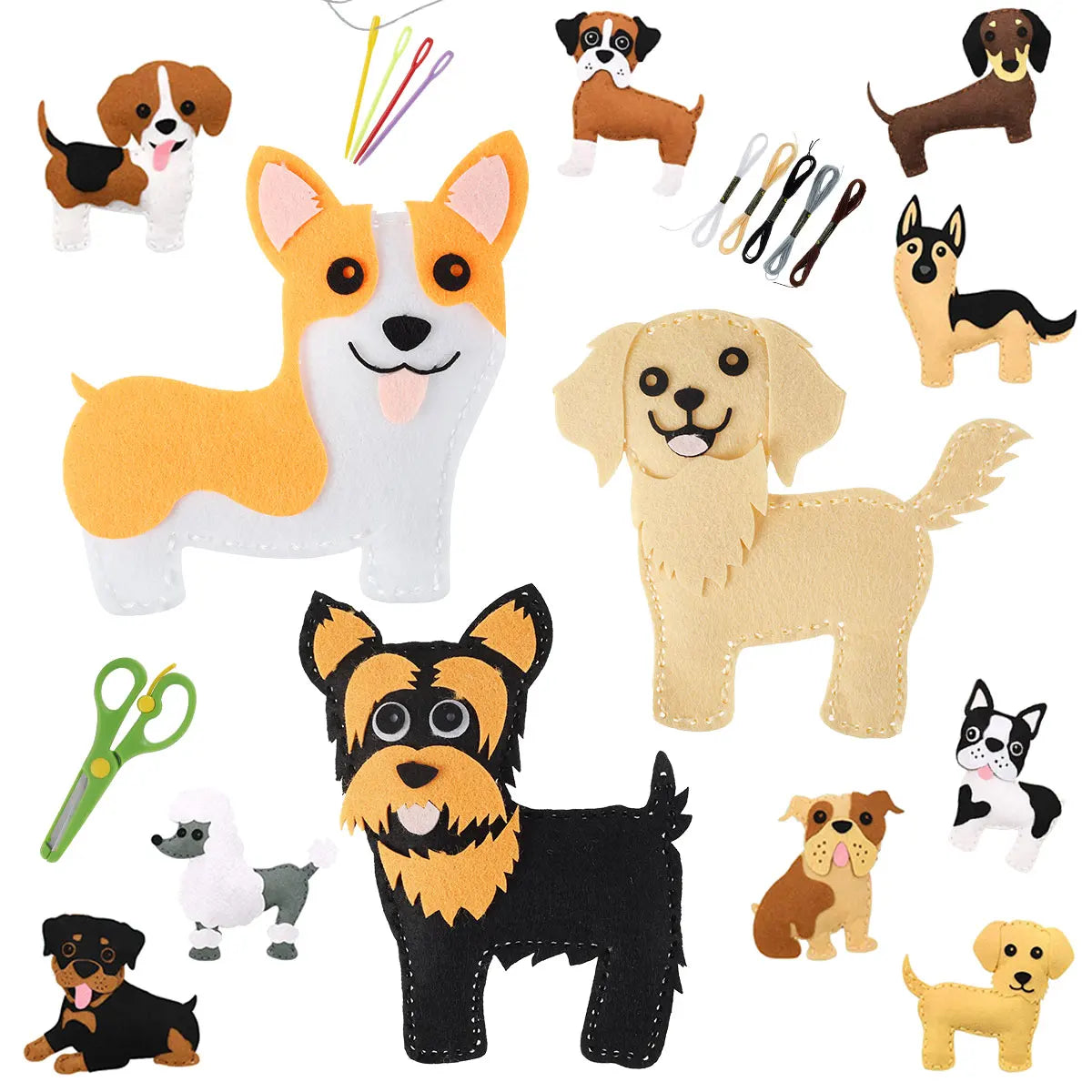 Sewing Animals Craft Kit