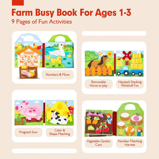 Farm Animal Scene Storytelling Activity
