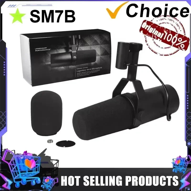 SM7B microphone dynamic