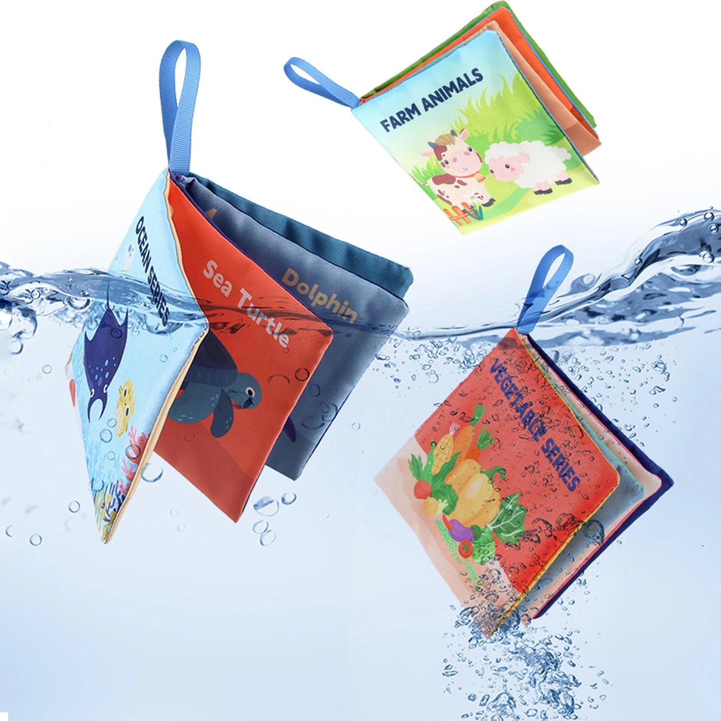 3D Touch Feel High Contrast Cloth Book