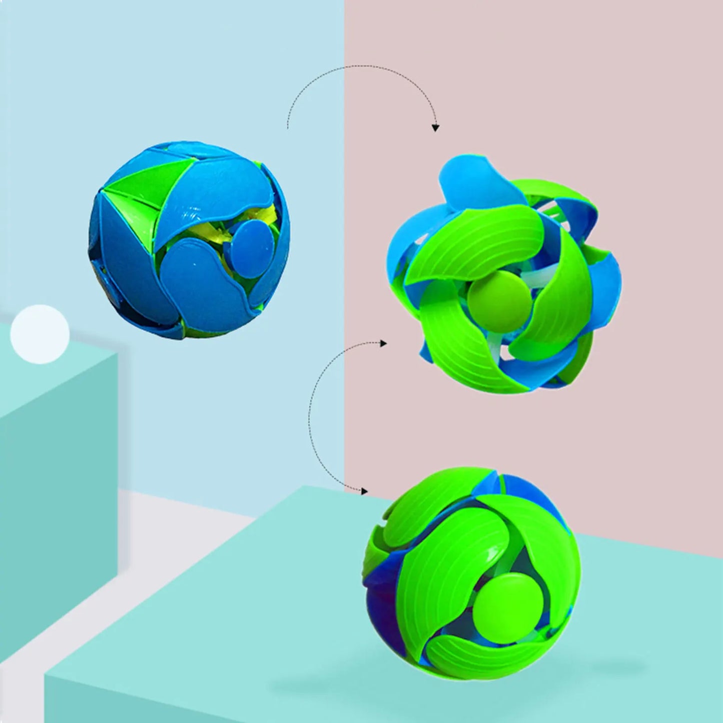1Pcs Fun Color Changing Ball Toy