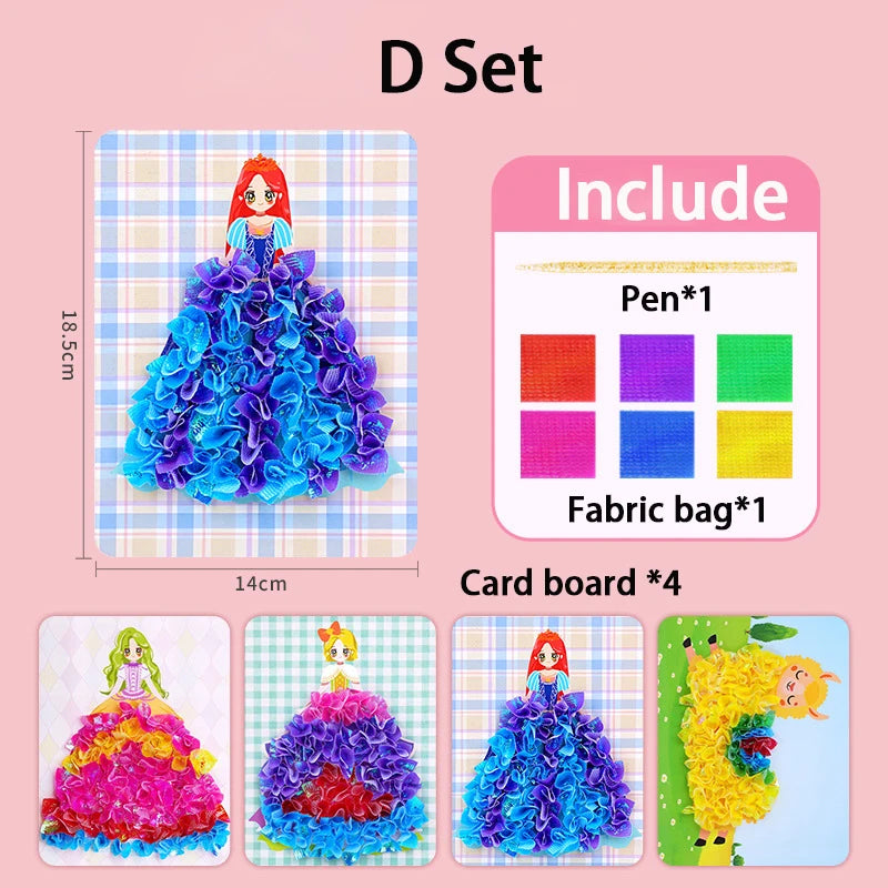 Puzzle Puncture Painting Card Boards