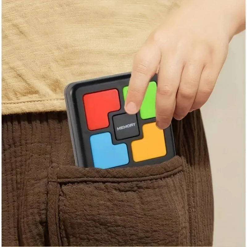 Handheld Memory Game with Lights & Sounds