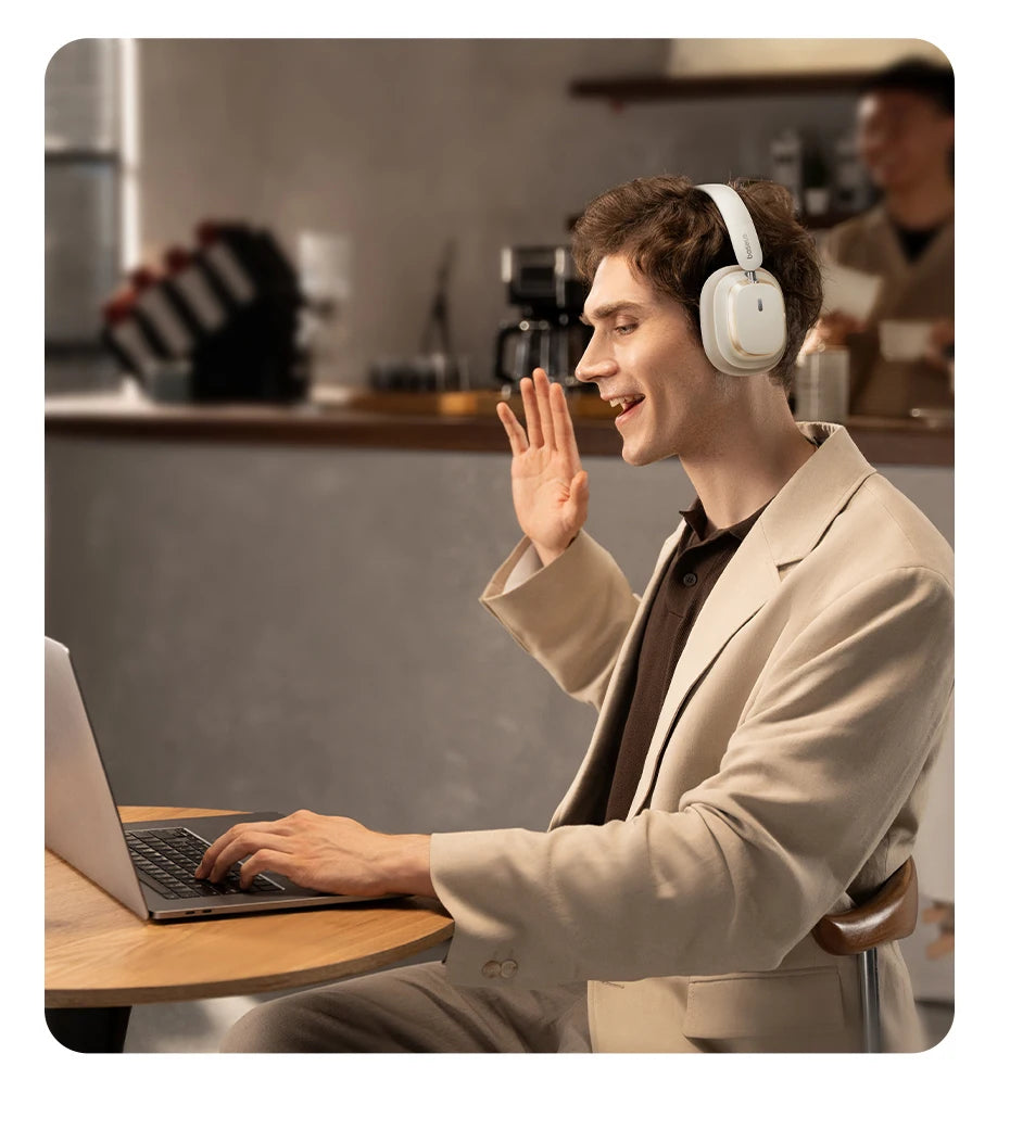 Wireless Headphones Bluetooth 5.4 Noise Canceling