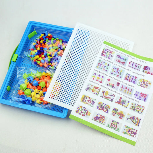 Montessori Peg Hedgehog Learning Toy Fine Motor