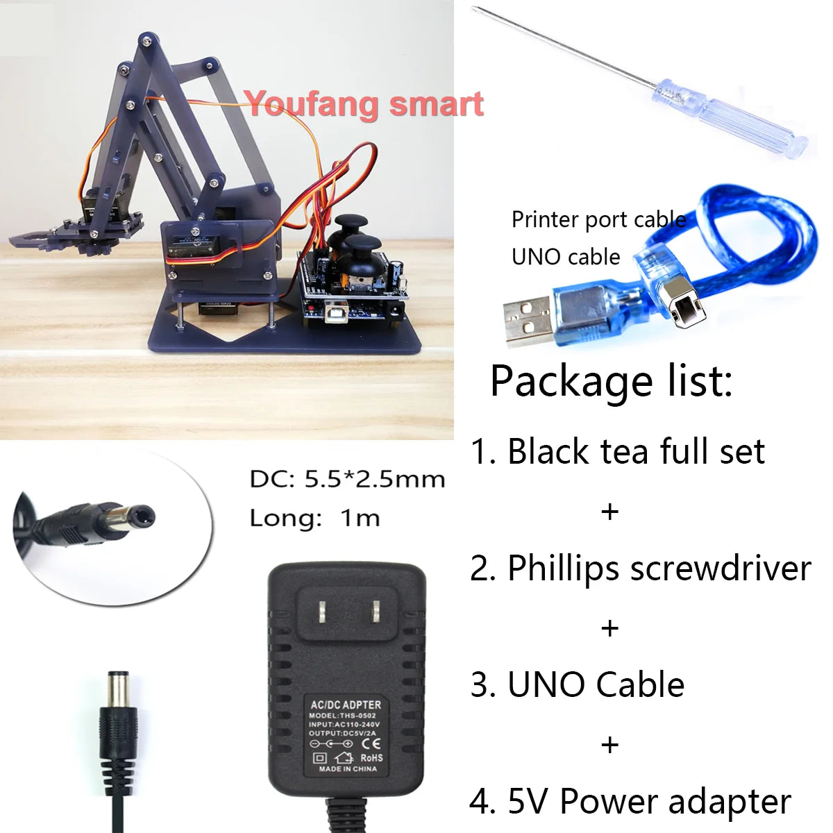 Acrylic Mechanical Arm Robot