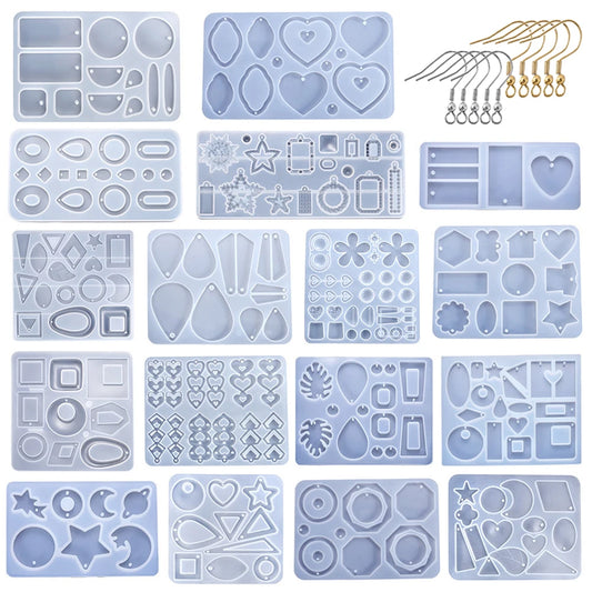 Earring Pendant Silicone Mold Epoxy Resin Jewelry Making Molds