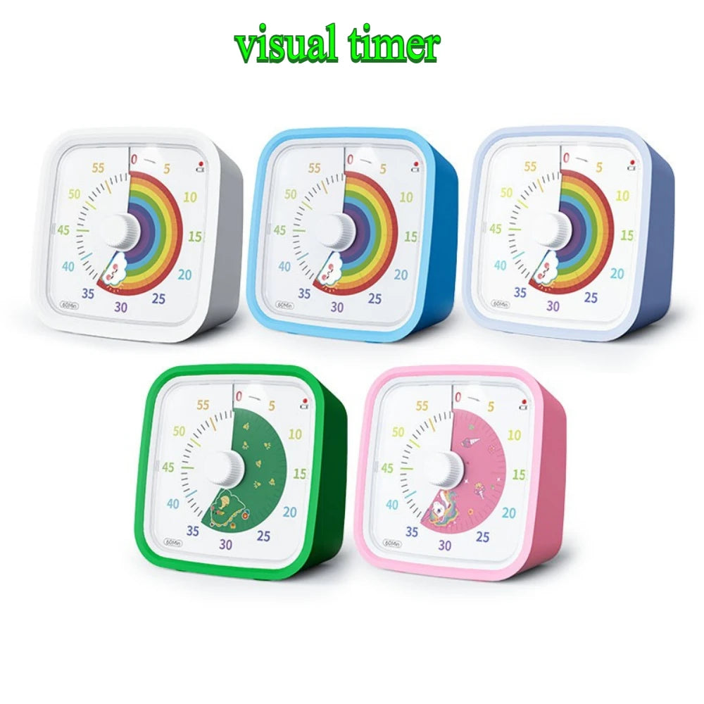 Visual Timer for Children Studying Accessories Countdown