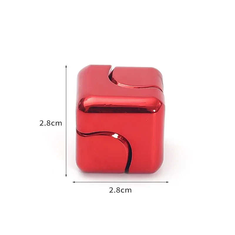 Metal Cube Spinner Fidget Toy