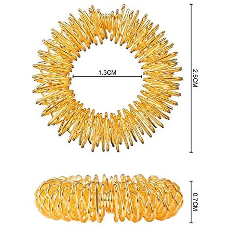 10pcs Finger Rings Set Stress Relief Fidget Toys