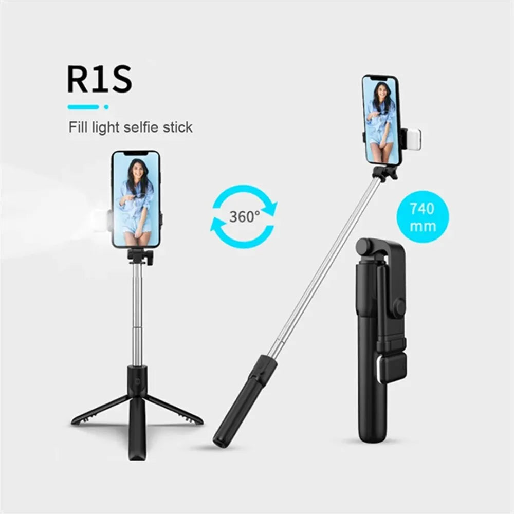 Portable Bluetooth Selfie Stick