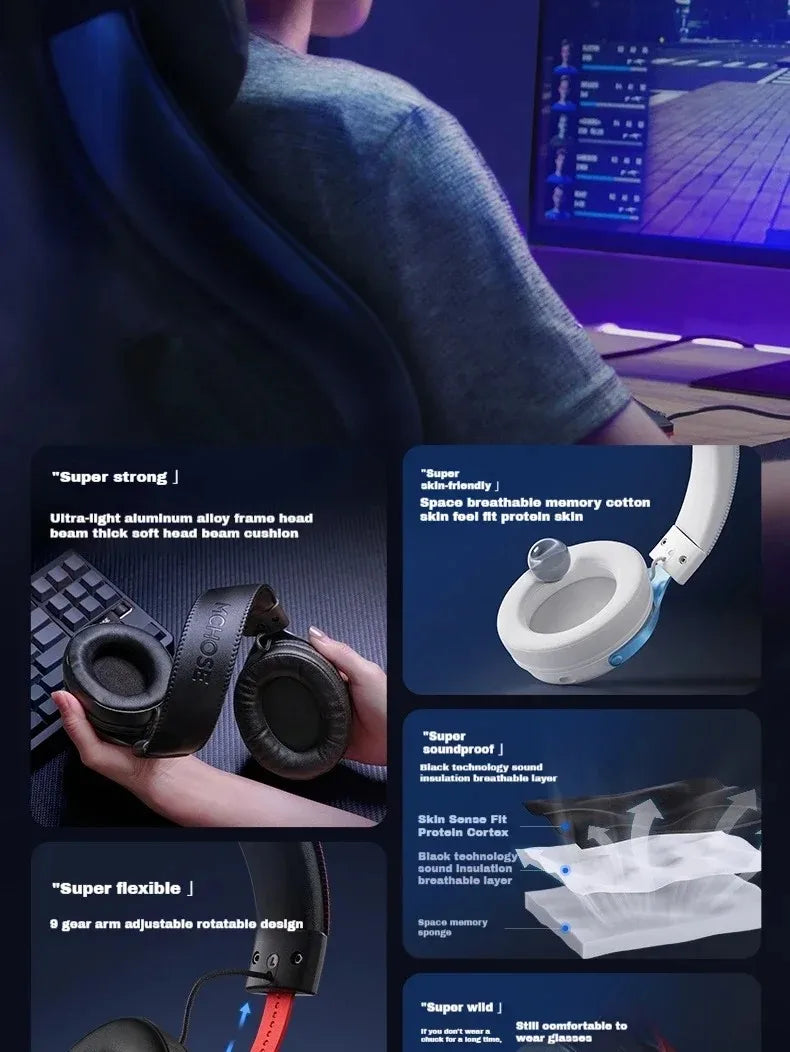 Headphones 3-mode Wireless Noise Reduction