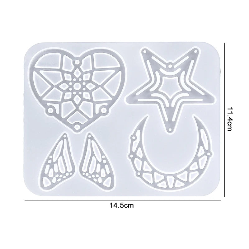 Earring Resin Silicone Molds