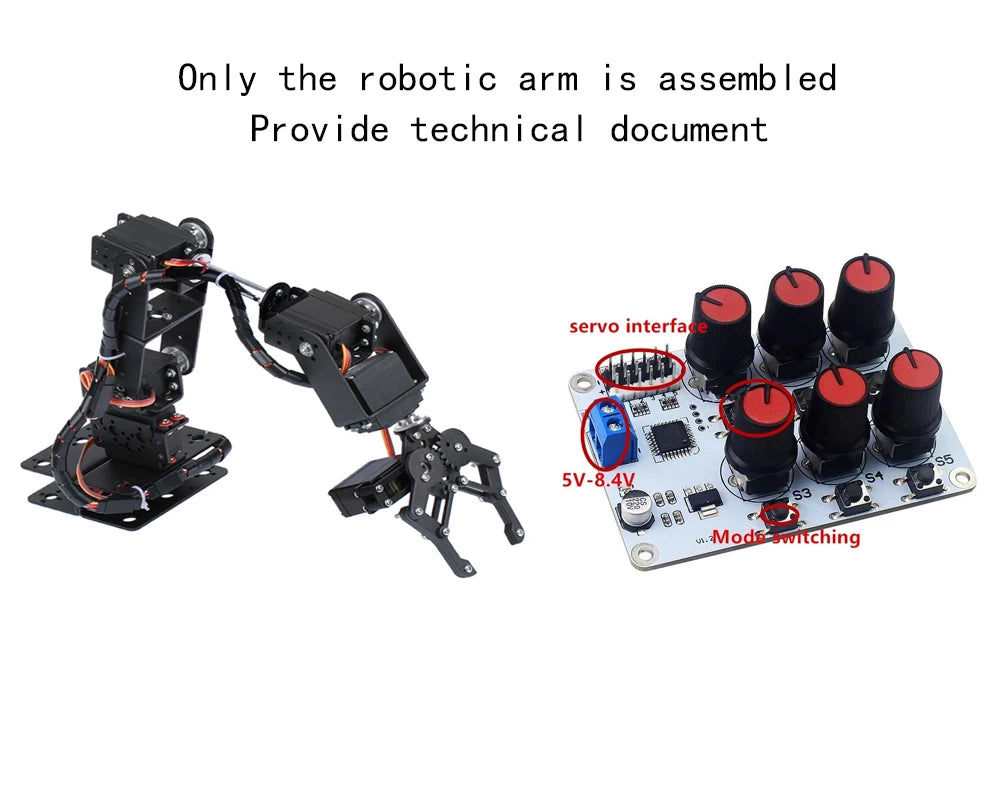 360 Degrees 6 DOF Robot