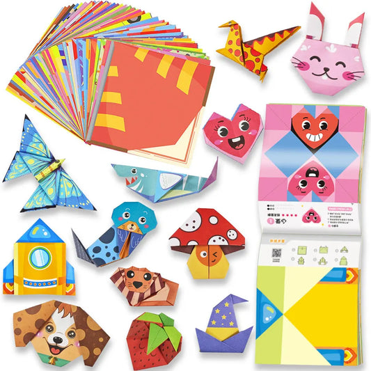 Origami Kit for Kids 60 Projects Double Sided Origami Book