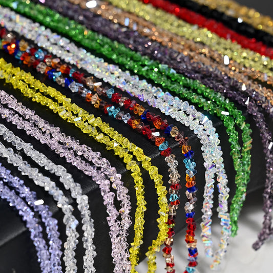 Triangle Austrian Crystal Glass Beads