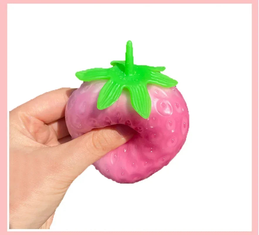 Colour-changing Strawberry Squishy Kids Anti-Stress