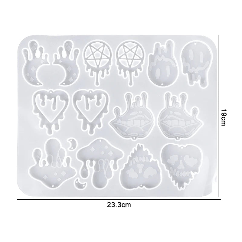 Earring Resin Silicone Molds