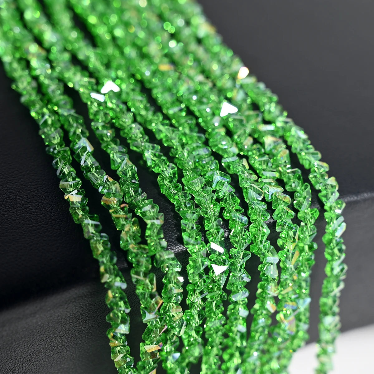 Triangle Austrian Crystal Glass Beads