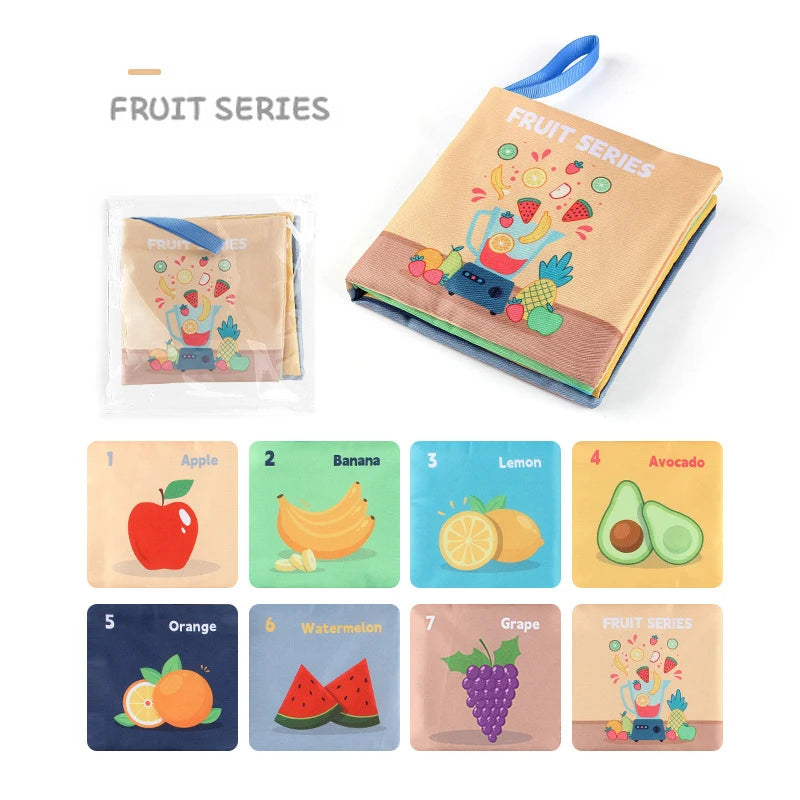 3D Touch Feel High Contrast Cloth Book