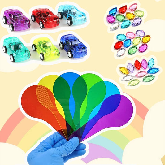 Montessori Light Table Toys Coloring Material
