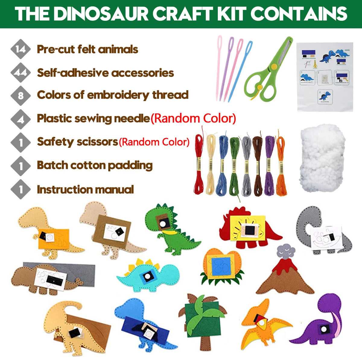 Sewing Animals Craft Kit