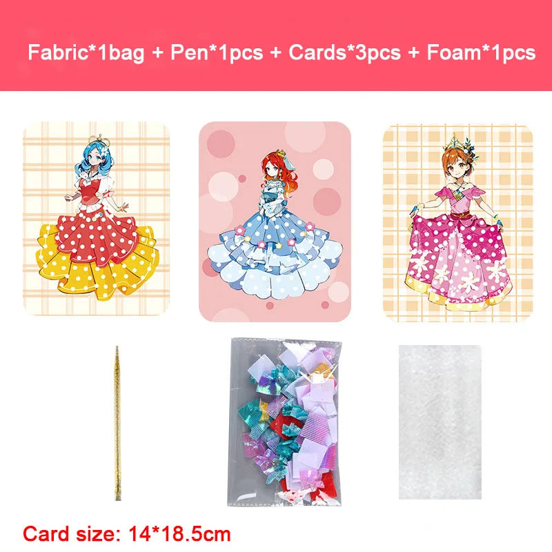 Puzzle Puncture Painting Card Boards