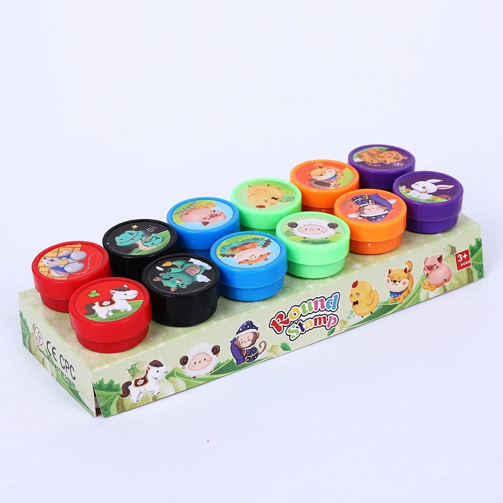 10pcs Assorted Stamps