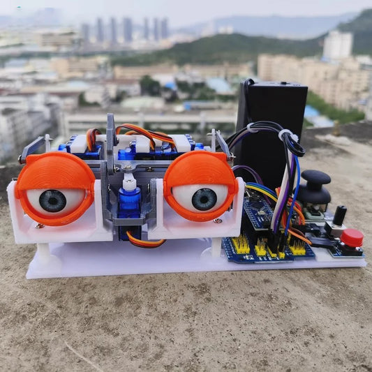 SG90 Servo Joystick Control Animatronic Eyes