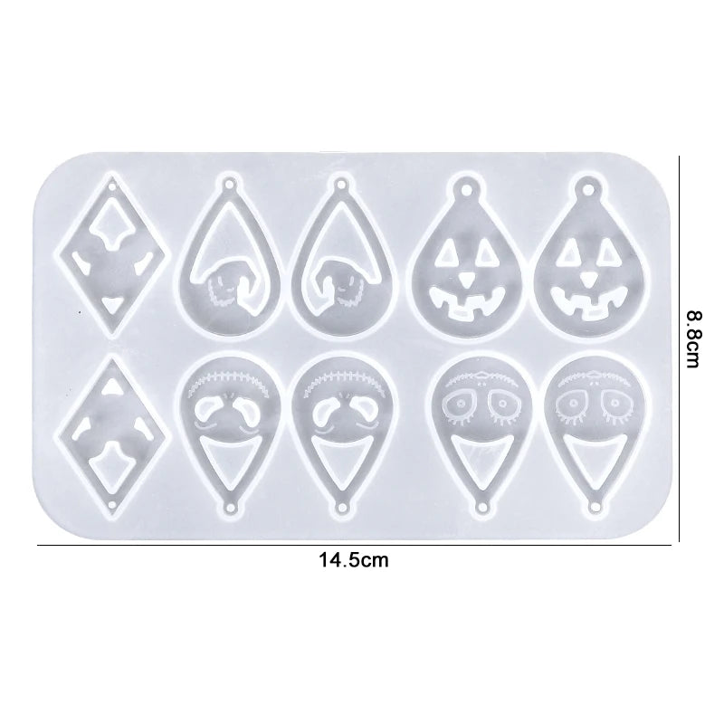 Earring Resin Silicone Molds