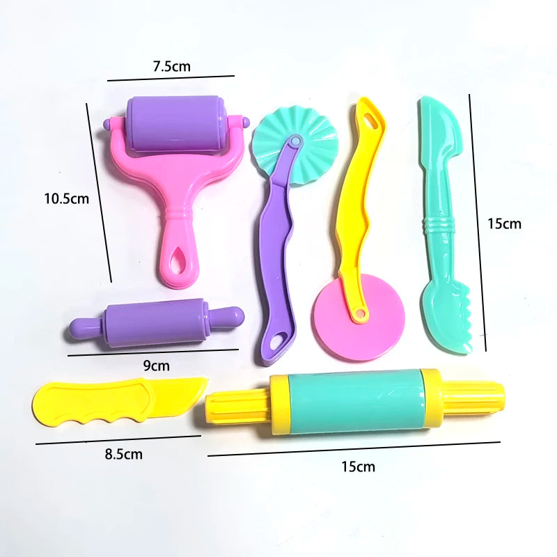 25-32pcs Play Dough Model Tools Kit