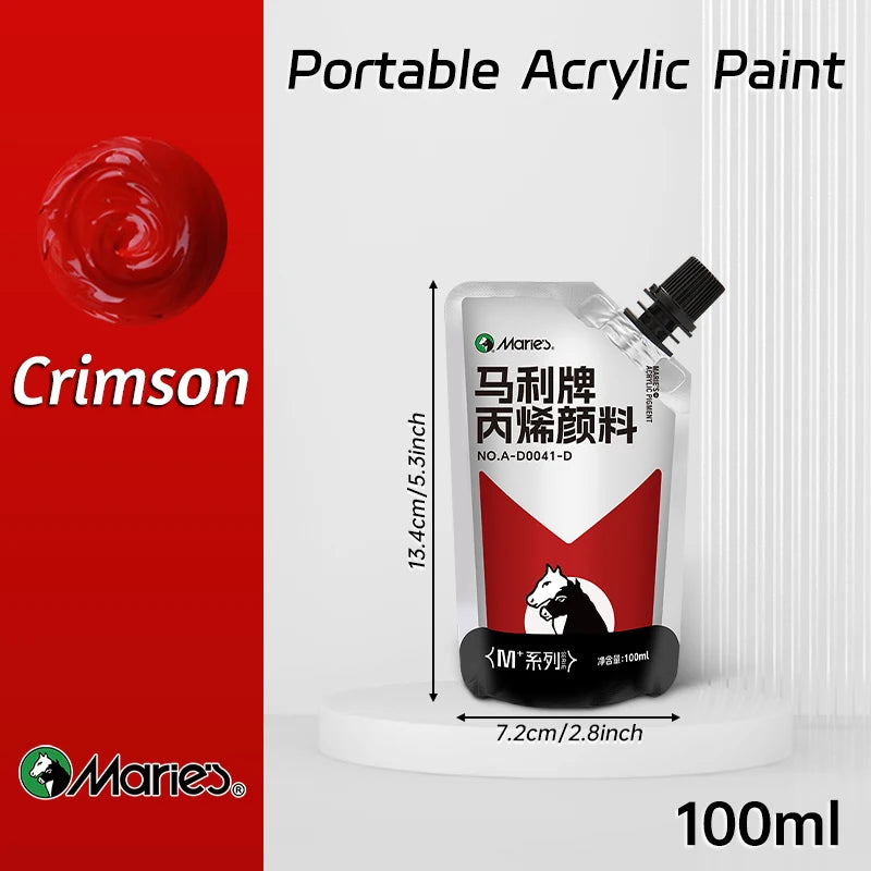 100ml Marie's Acrylic Paint,Assorted Colors