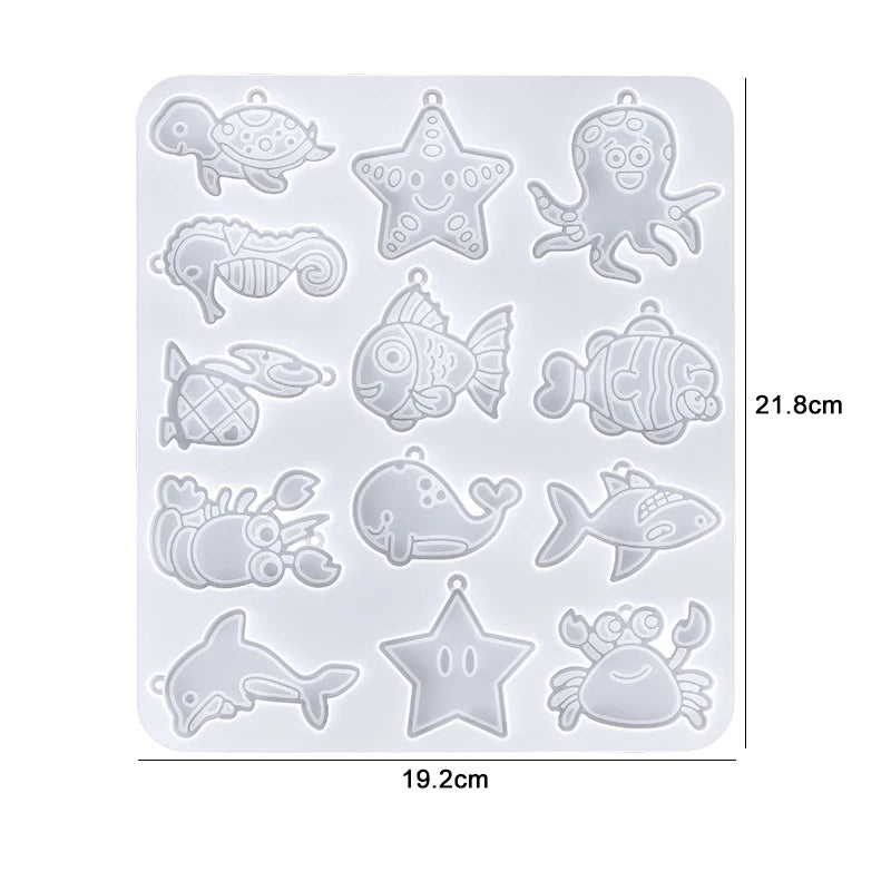 Earring Resin Silicone Molds
