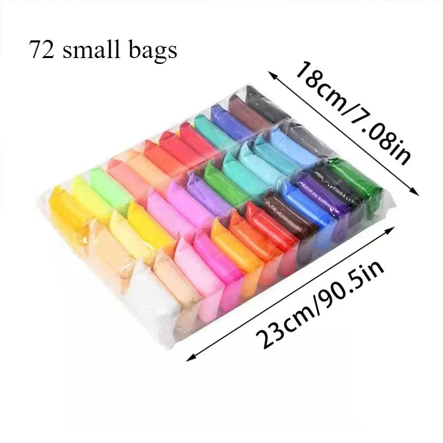 36 Color Clay Air-dried Clay Set