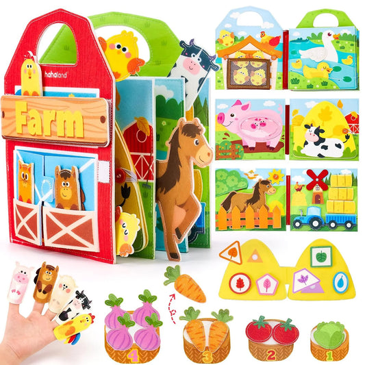 Farm Animal Scene Storytelling Activity