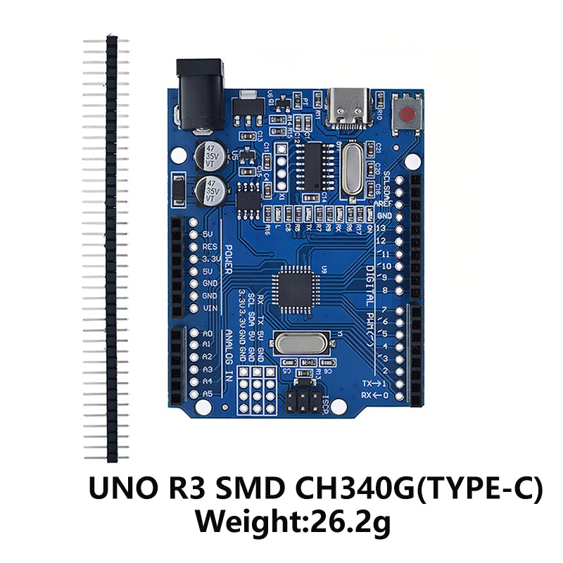 UNO R3 CH340G+MEGA328P SMD Chip 16Mhz For Arduino