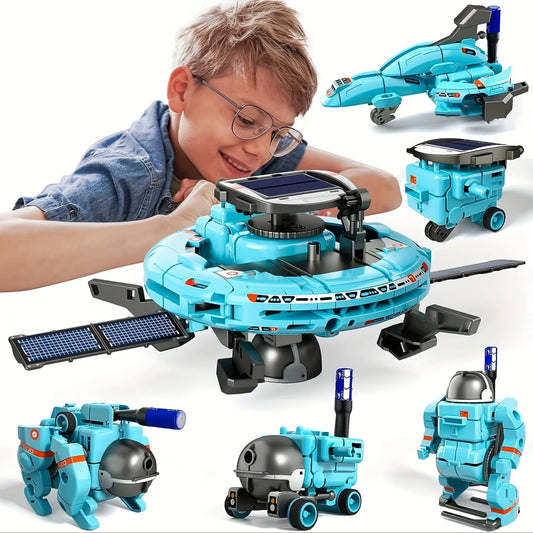 STEM Solar Robot Kit Toys 6