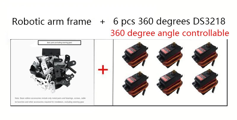 360 Degrees 6 DOF Robot