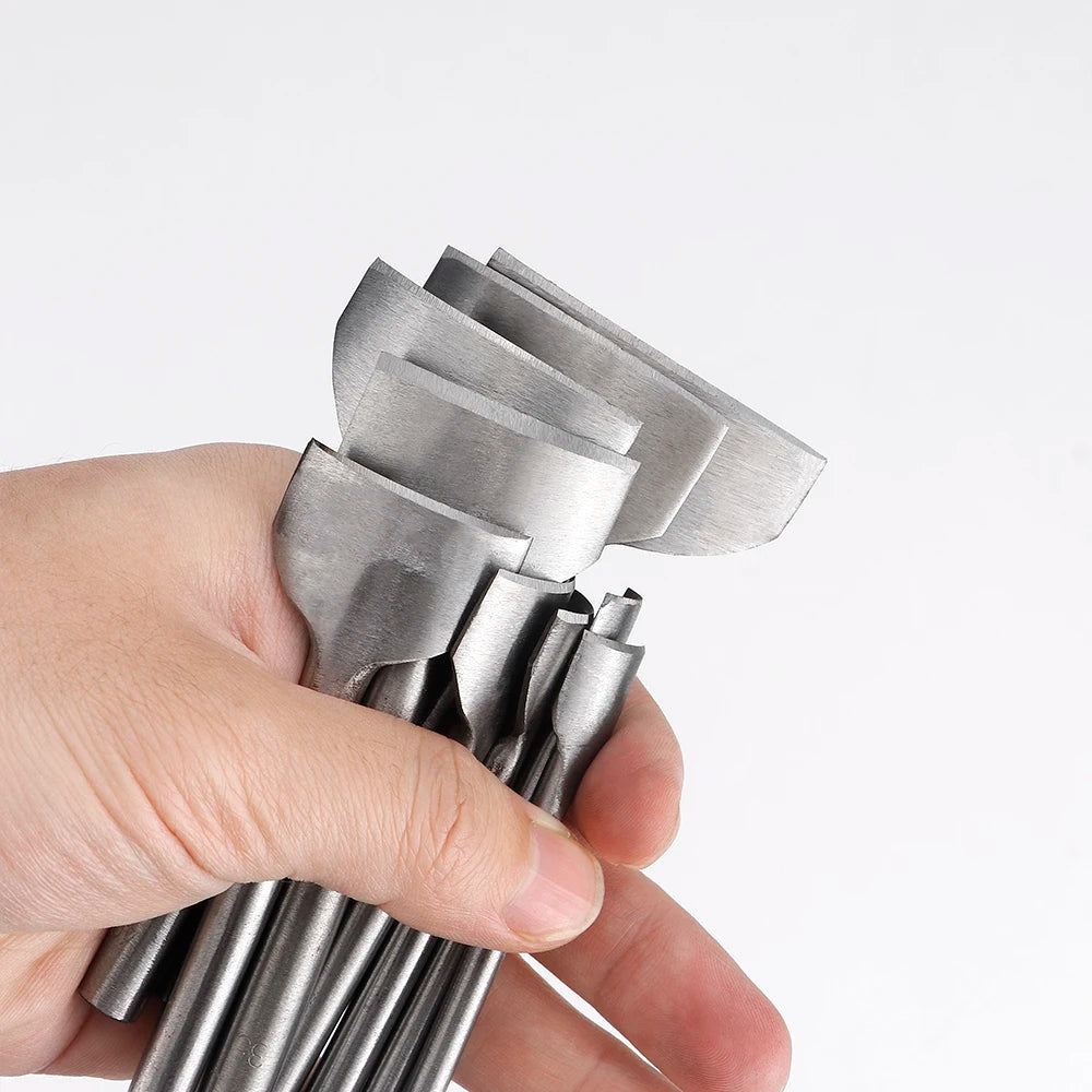 3Pcs Leather Half-Round Cutter