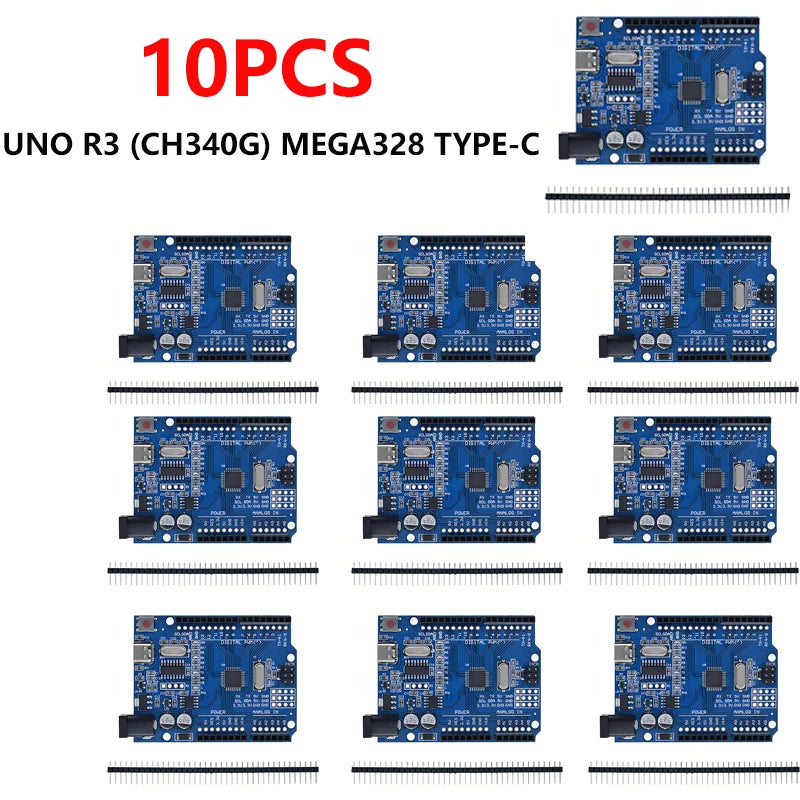 UNO R3 CH340G+MEGA328P SMD Chip 16Mhz For Arduino